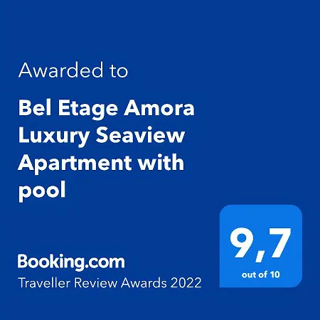 Bel Etage Amora Luxury Seaview With Pool Апартаменти