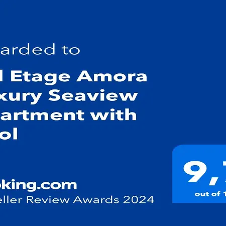 Apartman Bel Etage Amora Luxury Seaview With Pool
